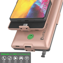 Charger l&#39;image dans la galerie, Galaxy Note 20 6000mAH Battery Charger PunkJuice 2.0 Slim Case [Rose-Gold] (Color in image: Black)
