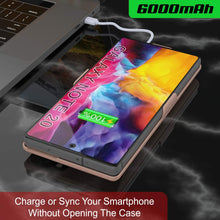 Charger l&#39;image dans la galerie, Galaxy Note 20 6000mAH Battery Charger PunkJuice 2.0 Slim Case [Rose-Gold] 
