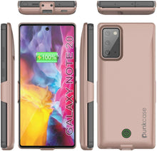 Charger l&#39;image dans la galerie, Galaxy Note 20 6000mAH Battery Charger PunkJuice 2.0 Slim Case [Rose-Gold] 
