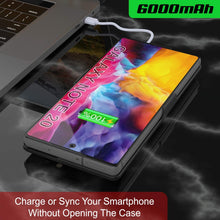Charger l&#39;image dans la galerie, Galaxy Note 20 6000mAH Battery Charger PunkJuice 2.0 Slim Case [Black] 
