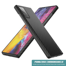 Load image into Gallery viewer, Galaxy Note 20 Case, Punkcase CarbonShield, Heavy Duty &amp; Ultra Thin Cover 
