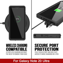 Load image into Gallery viewer, Galaxy Note 20 Case, Punkcase [Extreme Series] Armor Cover W/ Built In Screen Protector [Light Green] (Color in image: Red)
