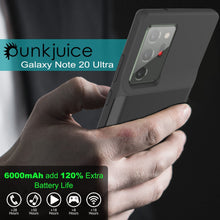 Charger l&#39;image dans la galerie, Galaxy Note 20 Ultra 6000mAH Battery Charger Slim Case [Black] 
