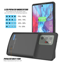 Charger l&#39;image dans la galerie, Galaxy Note 20 Ultra 6000mAH Battery Charger Slim Case [Black] 
