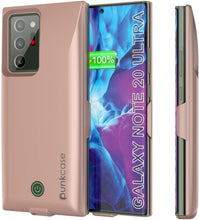 Charger l&#39;image dans la galerie, Galaxy Note 20 Ultra 6000mAH Battery Charger PunkJuice 2.0 Slim Case [Rose-Gold] (Color in image: Rose-Gold)
