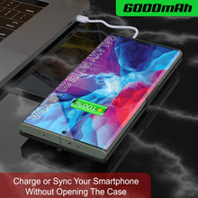 Charger l&#39;image dans la galerie, Galaxy Note 20 Ultra 6000mAH Battery Charger PunkJuice 2.0 Slim Case [Black] 
