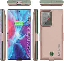 Charger l&#39;image dans la galerie, Galaxy Note 20 Ultra 6000mAH Battery Charger PunkJuice 2.0 Slim Case [Rose-Gold] 
