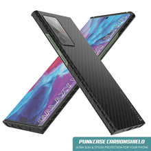 Load image into Gallery viewer, Galaxy Note 20 Ultra Case, Punkcase CarbonShield, Heavy Duty &amp; Ultra Thin Cover 

