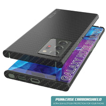 Load image into Gallery viewer, Galaxy Note 20 Ultra Case, Punkcase CarbonShield, Heavy Duty &amp; Ultra Thin Cover 
