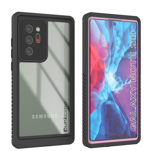 Galaxy Note 20 Ultra Case, Punkcase [Extreme Series] Armor Cover W/ Built In Screen Protector [Pink] (Color in image: Pink)