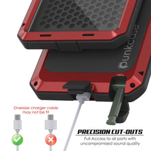 Charger l&#39;image dans la galerie, Galaxy Note 20 Ultra  Case, PUNKcase Metallic Red Shockproof  Slim Metal Armor Case [Red] 
