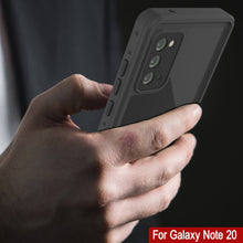 Load image into Gallery viewer, Galaxy Note 20 Waterproof Case, Punkcase Studstar Black Thin Armor Cover (Color in image: teal)

