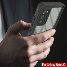 Load image into Gallery viewer, Galaxy Note 20 Waterproof Case, Punkcase Studstar Clear Thin Armor Cover (Color in image: pink)
