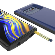 Load image into Gallery viewer, Galaxy Note 9 5000mAH Battery Charger W/ USB Port Slim Case [Navy] (Color in image: Black)
