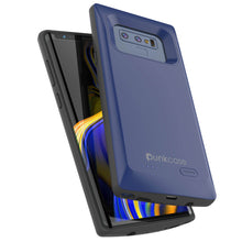 Load image into Gallery viewer, Galaxy Note 9 5000mAH Battery Charger W/ USB Port Slim Case [Navy] 
