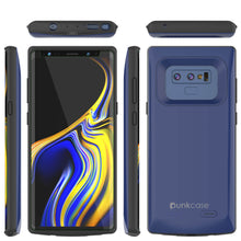 Load image into Gallery viewer, Galaxy Note 9 5000mAH Battery Charger W/ USB Port Slim Case [Navy] 

