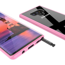 Charger l&#39;image dans la galerie, Galaxy Note 9 Case, PUNKcase [LUCID 2.0 Series] [Slim Fit] Armor Cover W/Integrated Anti-Shock System [Pink] (Color in image: Pink)
