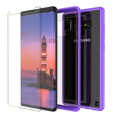 Charger l&#39;image dans la galerie, Galaxy Note 9 Case, PUNKcase [LUCID 2.0 Series] [Slim Fit] Armor Cover W/Integrated Anti-Shock System [Purple] (Color in image: Light Blue)
