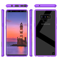 Charger l&#39;image dans la galerie, Galaxy Note 9 Case, PUNKcase [LUCID 2.0 Series] [Slim Fit] Armor Cover W/Integrated Anti-Shock System [Purple] (Color in image: White)
