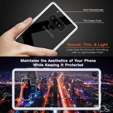 Charger l&#39;image dans la galerie, Galaxy Note 9 Case, PUNKcase [LUCID 2.0 Series] [Slim Fit] Armor Cover W/Integrated Anti-Shock System [White] (Color in image: Crystal Pink)
