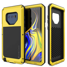 Charger l&#39;image dans la galerie, Galaxy Note 9  Case, PUNKcase Metallic Neon Shockproof  Slim Metal Armor Case [Neon] (Color in image: neon)
