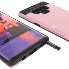 Load image into Gallery viewer, Galaxy Note 9 Case, PUNKcase [SLOT Series] Slim Fit  Samsung Note 9 [Rose Gold] (Color in image: Gold)
