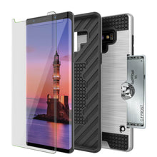Load image into Gallery viewer, Galaxy Note 9 Case, PUNKcase [SLOT Series] Slim Fit  Samsung Note 9 [Silver] (Color in image: Navy)
