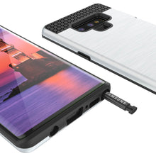 Load image into Gallery viewer, Galaxy Note 9 Case, PUNKcase [SLOT Series] Slim Fit  Samsung Note 9 [White] (Color in image: Black)
