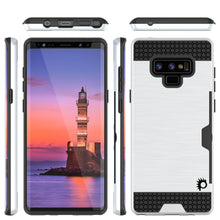 Load image into Gallery viewer, Galaxy Note 9 Case, PUNKcase [SLOT Series] Slim Fit  Samsung Note 9 [White] (Color in image: Rose Gold)
