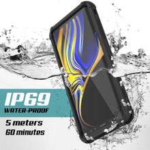 Load image into Gallery viewer, Punkcase Galaxy Note 9 Waterproof Case [Navy Seal Extreme Series] Armor Cover W/ Built In Screen Protector [Black] (Color in image: White)
