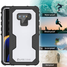 Load image into Gallery viewer, Punkcase Galaxy Note 9 Waterproof Case [Navy Seal Extreme Series] Armor Cover W/ Built In Screen Protector [White] (Color in image: Pink)
