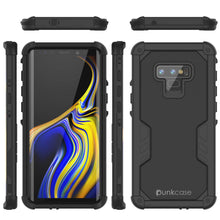 Load image into Gallery viewer, Punkcase Galaxy Note 9 Waterproof Case [Navy Seal Extreme Series] Armor Cover W/ Built In Screen Protector [Black] (Color in image: Clear)
