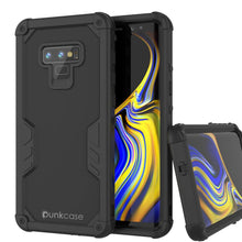 Load image into Gallery viewer, Punkcase Galaxy Note 9 Waterproof Case [Navy Seal Extreme Series] Armor Cover W/ Built In Screen Protector [Black] (Color in image: Black)
