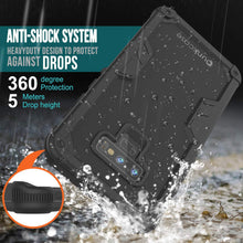 Load image into Gallery viewer, Punkcase Galaxy Note 9 Waterproof Case [Navy Seal Extreme Series] Armor Cover W/ Built In Screen Protector [Black] (Color in image: Purple)
