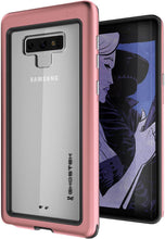 Load image into Gallery viewer, Galaxy Note 9, Ghostek Atomic Slim Case Full Body TPU [Shockproof] | Pink (Color in image: Pink)
