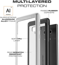 Load image into Gallery viewer, Galaxy Note 9, Ghostek Atomic Slim Case Full Body TPU [Shockproof] | Black (Color in image: Pink)

