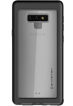 Load image into Gallery viewer, Galaxy Note 9, Ghostek Atomic Slim Case Full Body TPU [Shockproof] | Black 
