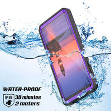 Charger l&#39;image dans la galerie, Galaxy Note 9 Waterproof Case PunkCase StudStar Purple Thin 6.6ft Underwater Shock/Snow Proof (Color in image: white)
