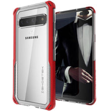 Charger l&#39;image dans la galerie, CLOAK 4 for Galaxy S10 5G Shockproof Hybrid Case [Red] (Color in image: Red)
