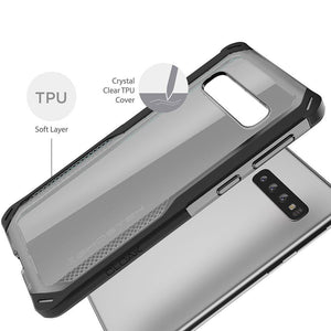 CLOAK 4 for Galaxy S10 5G Shockproof Hybrid Case [Pink] (Color in image: Black)