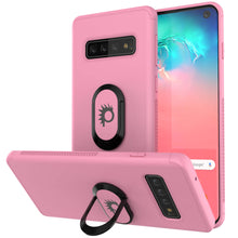 Charger l&#39;image dans la galerie, Galaxy S10 Case, Punkcase Magnetix Protective TPU Cover W/ Kickstand, Sceen Protector[Pink] (Color in image: pink)
