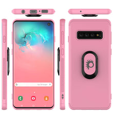 Charger l&#39;image dans la galerie, Galaxy S10 Case, Punkcase Magnetix Protective TPU Cover W/ Kickstand, Sceen Protector[Pink] 
