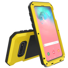 Charger l&#39;image dans la galerie, Galaxy S10e Metal Case, Heavy Duty Military Grade Rugged Armor Cover [Neon] 
