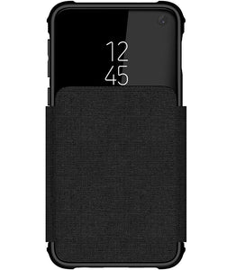 Galaxy S10e Wallet Case | Exec 3 Series [Black] (Color in image: Grey)