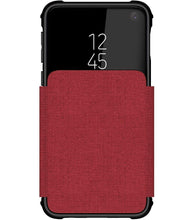 Charger l&#39;image dans la galerie, Galaxy S10e Wallet Case | Exec 3 Series [Red] (Color in image: Black)
