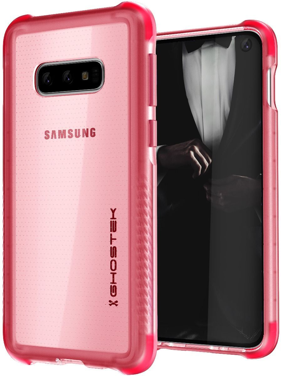 Galaxy S10e Clear-Back Protective Case | Covert 3 Series [Rose] (Color in image: Rose)