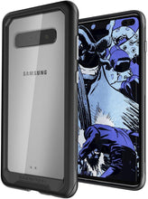Load image into Gallery viewer, Galaxy S10+ Plus Military Grade Aluminum Case | Atomic Slim 2 Series [Black] (Color in image: Black)
