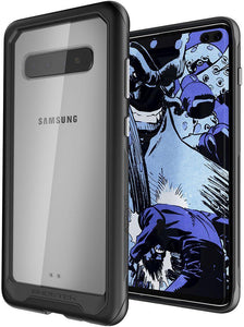 Galaxy S10+ Plus Military Grade Aluminum Case | Atomic Slim 2 Series [Black] (Color in image: Black)