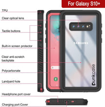 Charger l&#39;image dans la galerie, Galaxy S10e Water/Shock/Snowproof Slim Screen Protector Case [Pink] (Color in image: Light Green)
