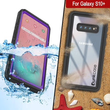 Load image into Gallery viewer, Galaxy S10e Water/Shockproof Slim Screen Protector Case [Purple] (Color in image: Light Green)
